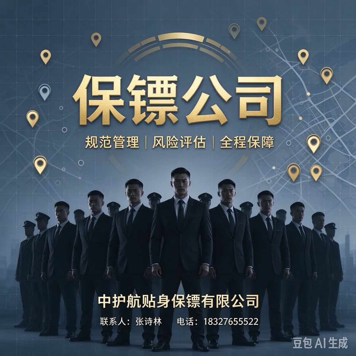 公司简介：中护航贴身保镖有限公司 2
